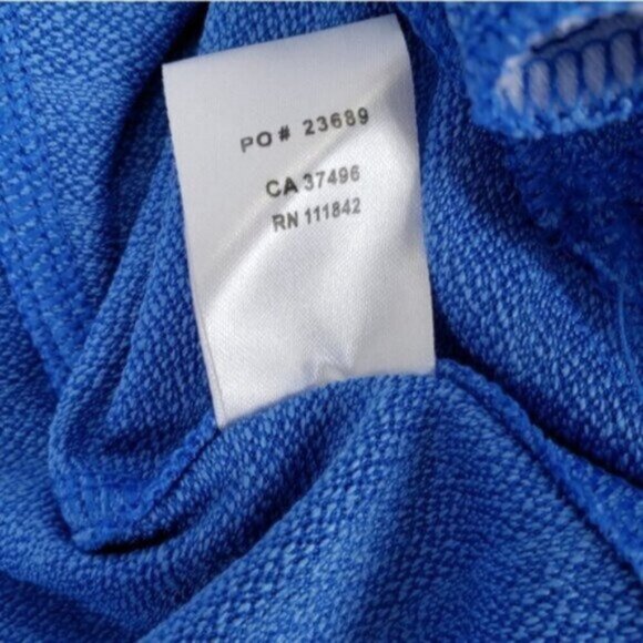 Levelwear Half Zip Pullover Blue Men's Size  Medium Long Sleeve Activewe… - Picture 7 of 11